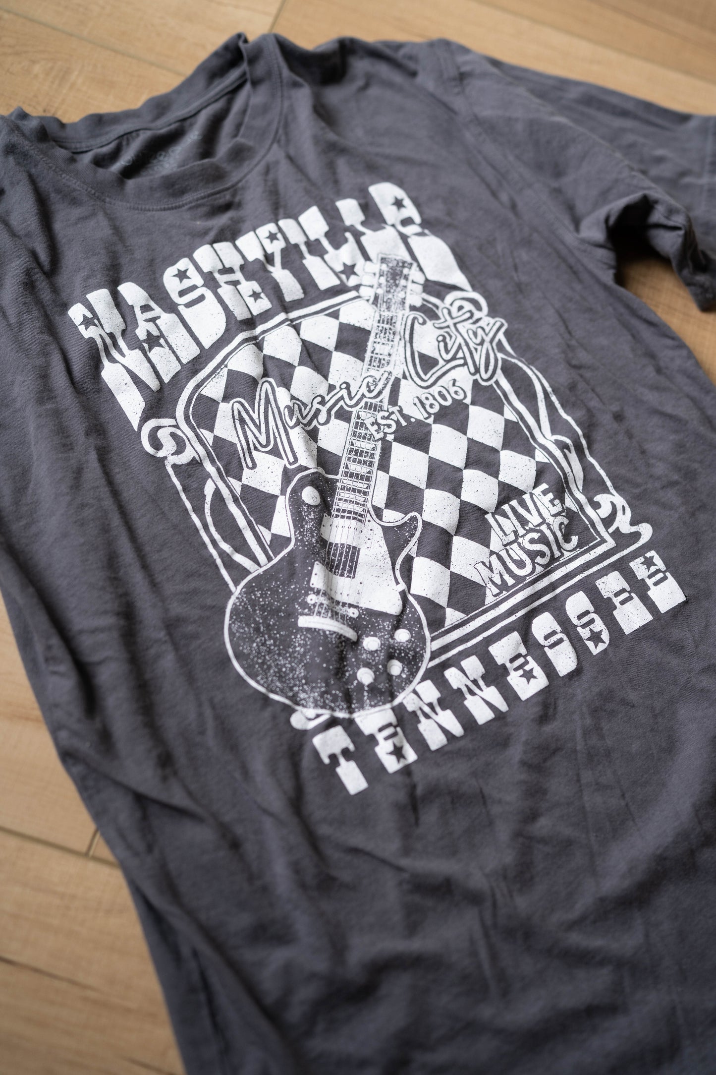 Nashville Music City Oversized Top