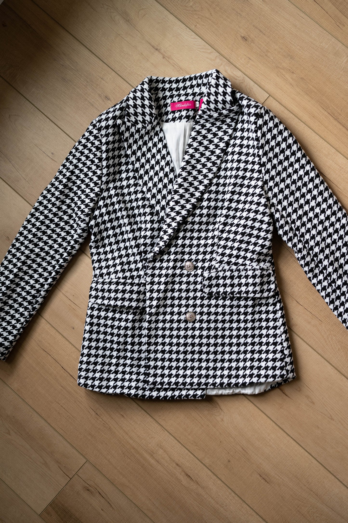 Houndstooth Blazer