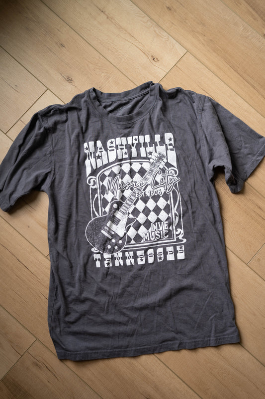Nashville Music City Oversized Top